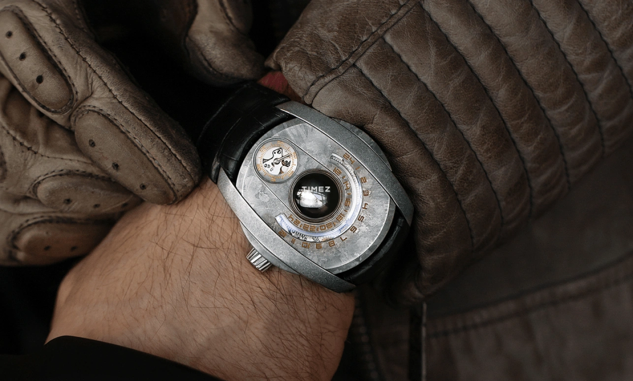 Konstantin Chaykin,Lunokhod 47.70mm,47.70mm,Stainless Steel,Grey,Handwound,Moonphase,Day / Night Indication,Lunokhod