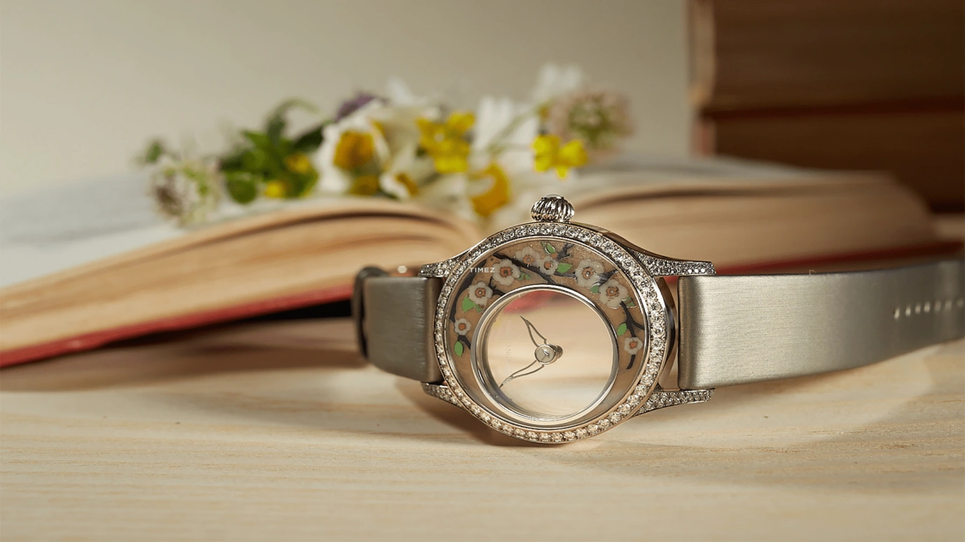Konstantin Chaykin,Levitas 40mm,40mm,White Gold,Transparent,Multi-Color,Handwound,Sapphire,Crystal Glass,Round,Levitas Art 40