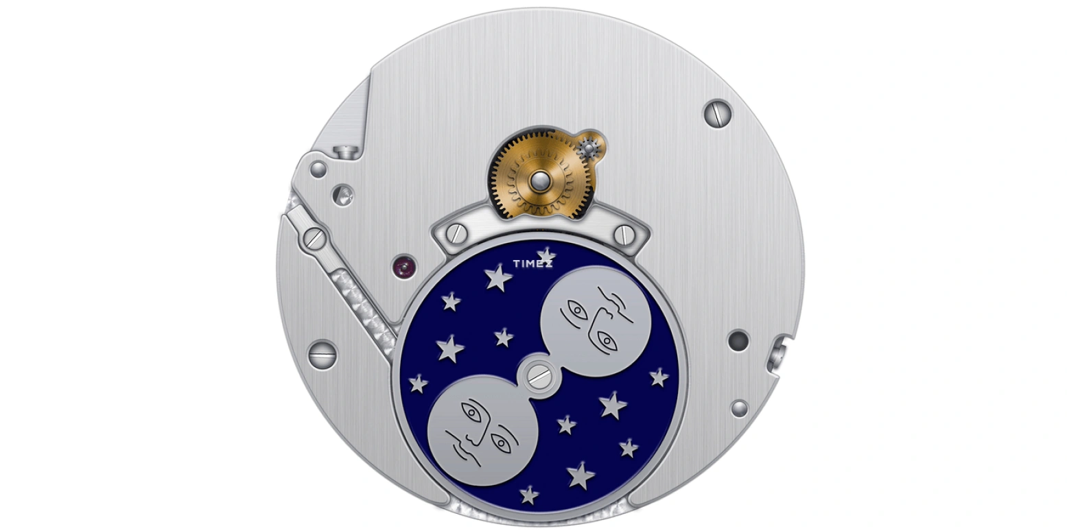 Konstantin Chaykin,Decalogue 42mm,42mm,Rose Gold,Silver,Grey,Handwound,Moonphase,Sapphire,Crystal Glass,Decalogue Luah Shana White