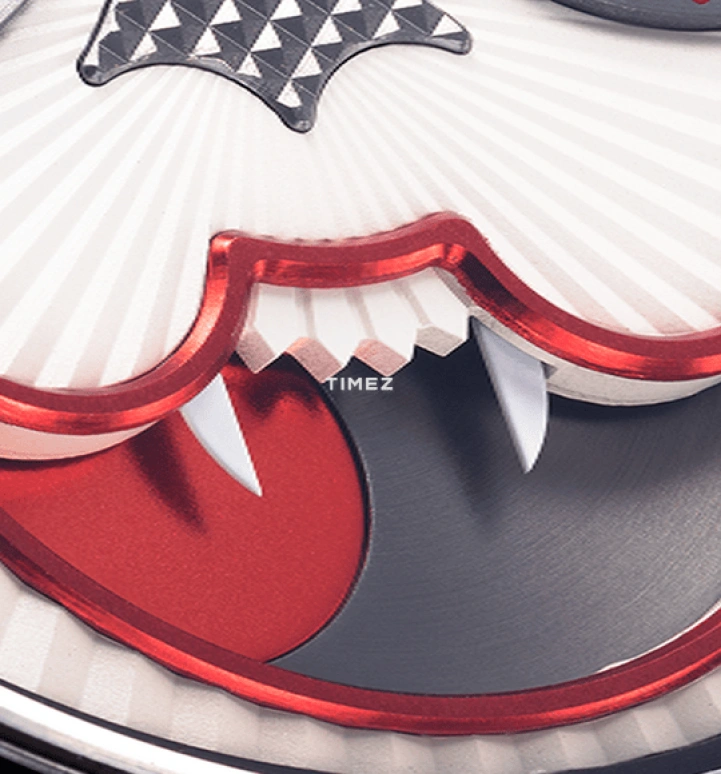 Konstantin Chaykin,Wristmons 42mm,42mm,Stainless Steel,White,Black,Red,Automatic,Moonphase,Sapphire,Crystal Glass,Dracula