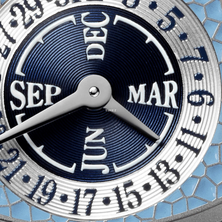 Krayon,Anywhere 39mm,39mm,Platinum,Blue,Handwound,Month,Day,Sun position/rising Time,Day / Night Indication,72hours,In-house Caliber,C030,C030-51