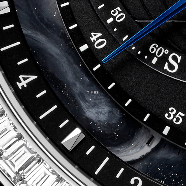 Krayon,Everywhere 43mm,43mm,White Gold,Black,Automatic,Month,Day,Function Selector,UTC,72hours,In-house Caliber,Horizon