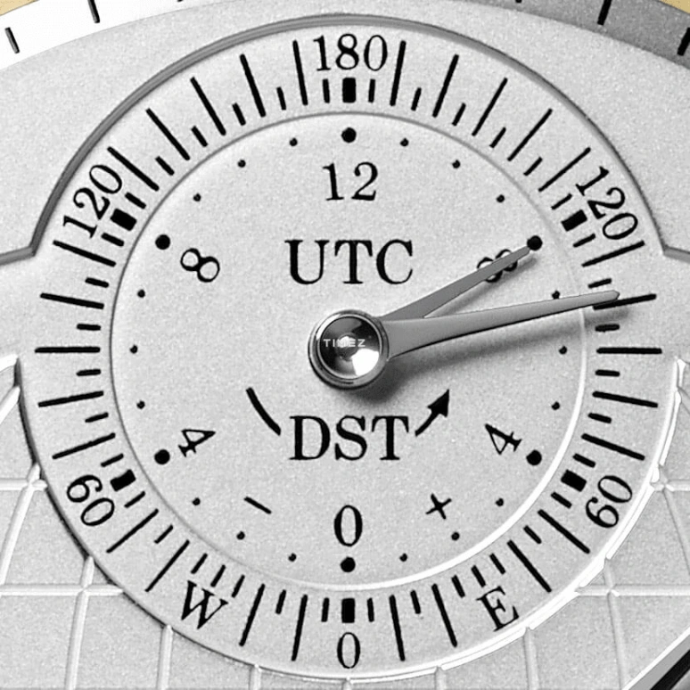 Krayon,Everywhere 42mm,42mm,White Gold,Silver,Automatic,Month,Day,Sun position/rising Time,Function Selector,72hours,In-house Caliber,Everywhere