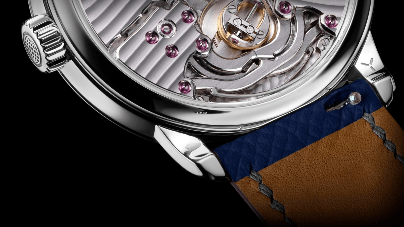Krayon,Anywhere 39mm,39mm,Platinum,Blue,Handwound,Month,Day,Sun position/rising Time,Day / Night Indication,72hours,In-house Caliber,C030,C030-51