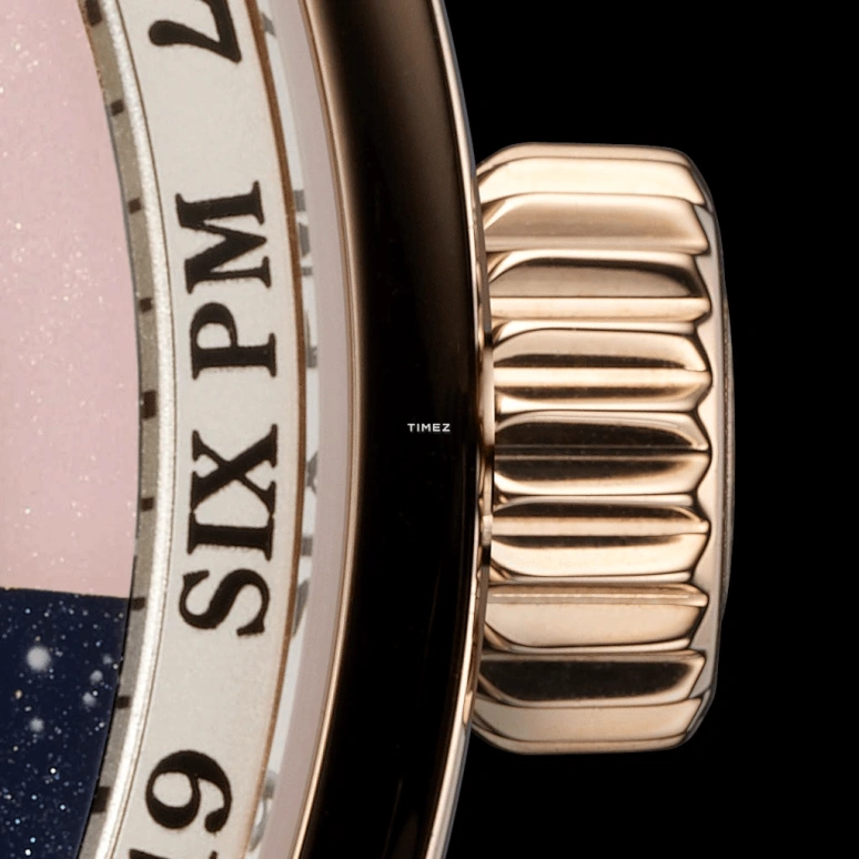 Krayon,Anywhere 39mm,39mm,Rose Gold,Cream,Handwound,Month,Day,Sun position/rising Time,Day / Night Indication,72hours,In-house Caliber,C030,C030-22