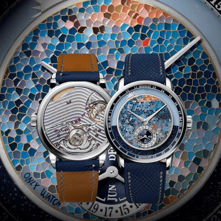 Krayon,Anywhere 39mm,39mm,Stainless Steel,Blue,Handwound,Month,Day,Sun position/rising Time,Day / Night Indication,72hours,In-house Caliber,Only Watch 2021