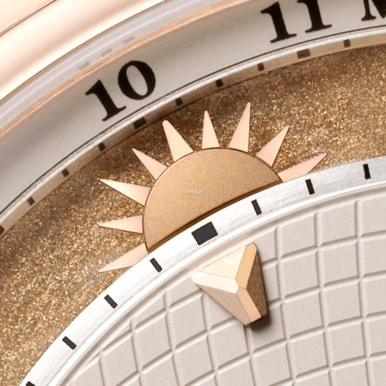 Krayon,Anywhere 39mm,39mm,Rose Gold,Cream,Handwound,Month,Day,Sun position/rising Time,Day / Night Indication,72hours,In-house Caliber,C030,C030-02