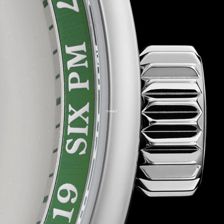 Krayon,Anywhere 39mm,39mm,Titanium,Green,Handwound,Month,Day,Sun position/rising Time,Day / Night Indication,72hours,In-house Caliber,Aurora