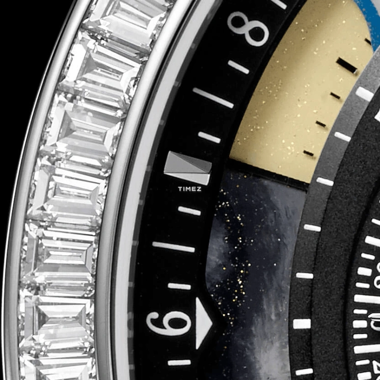 Krayon,Everywhere 43mm,43mm,White Gold,Black,Automatic,Month,Day,Function Selector,UTC,72hours,In-house Caliber,Horizon