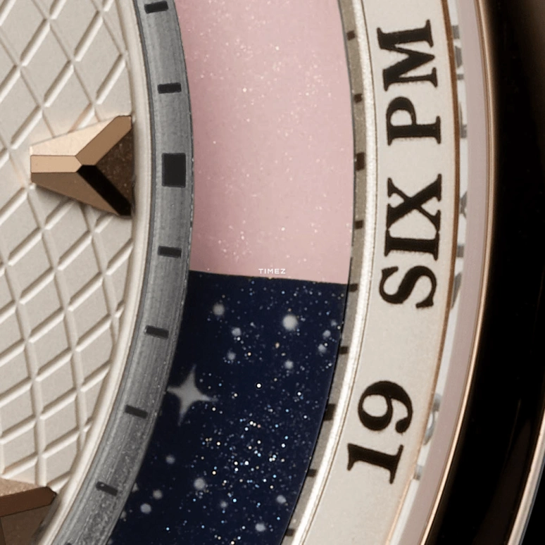 Krayon,Anywhere 39mm,39mm,Rose Gold,Cream,Handwound,Month,Day,Sun position/rising Time,Day / Night Indication,72hours,In-house Caliber,C030,C030-22