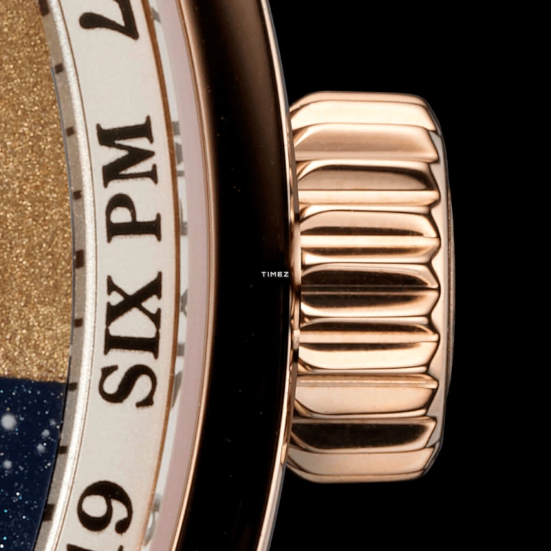 Krayon,Anywhere 39mm,39mm,Rose Gold,Cream,Handwound,Month,Day,Sun position/rising Time,Day / Night Indication,72hours,In-house Caliber,C030,C030-02