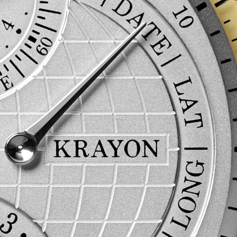 Krayon,Everywhere 42mm,42mm,White Gold,Silver,Automatic,Month,Day,Sun position/rising Time,Function Selector,72hours,In-house Caliber,Everywhere