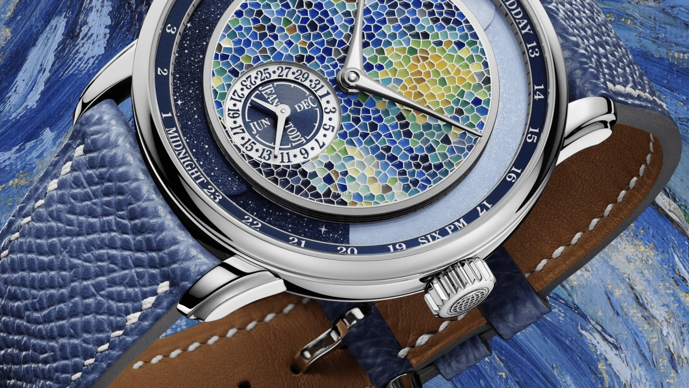 Krayon,Anywhere 39mm,39mm,Platinum,Multi-Color,Handwound,Month,Day,Sun position/rising Time,Day / Night Indication,72hours,In-house Caliber,Jean Todt