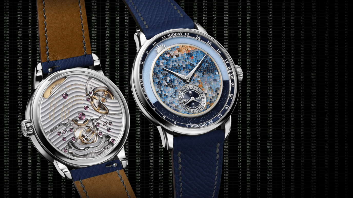 Krayon,Anywhere 39mm,39mm,Stainless Steel,Blue,Handwound,Month,Day,Sun position/rising Time,Day / Night Indication,72hours,In-house Caliber,Only Watch 2021