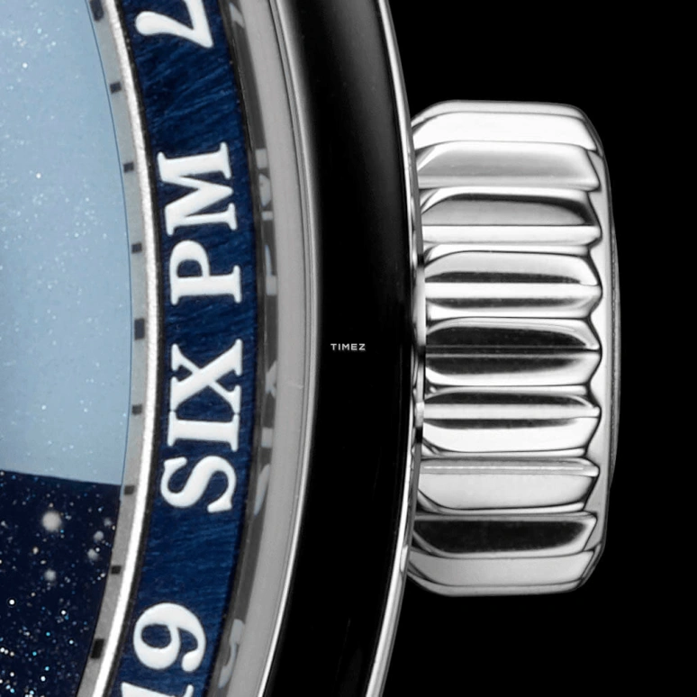 Krayon,Anywhere 39mm,39mm,Platinum,Blue,Handwound,Month,Day,Sun position/rising Time,Day / Night Indication,72hours,In-house Caliber,C030,C030-51