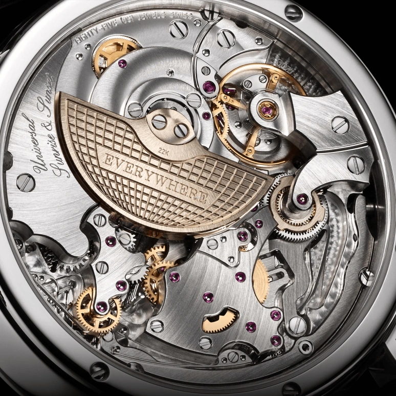 Krayon,Everywhere 42mm,42mm,White Gold,Silver,Automatic,Month,Day,Sun position/rising Time,Function Selector,72hours,In-house Caliber,Everywhere