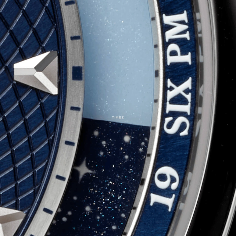 Krayon,Anywhere 39mm,39mm,White Gold,Blue,Handwound,Month,Day,Sun position/rising Time,Day / Night Indication,72hours,In-house Caliber,C030,C030-01
