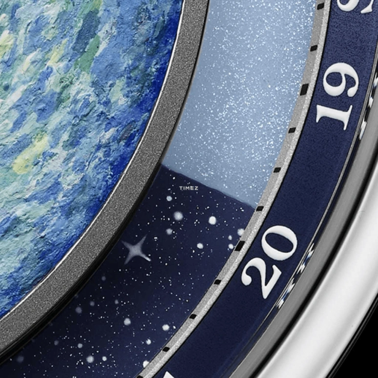 Krayon,Anywhere 39mm,39mm,Titanium,Blue,Handwound,Month,Day,Sun position/rising Time,Day / Night Indication,72hours,In-house Caliber,Only Watch 2023