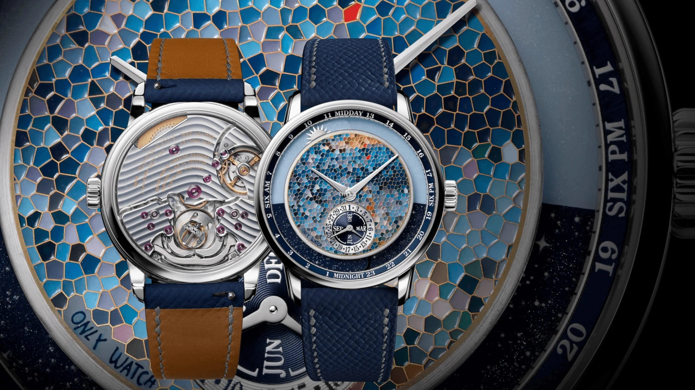 Krayon,Anywhere 39mm,39mm,Stainless Steel,Blue,Handwound,Month,Day,Sun position/rising Time,Day / Night Indication,72hours,In-house Caliber,Only Watch 2021
