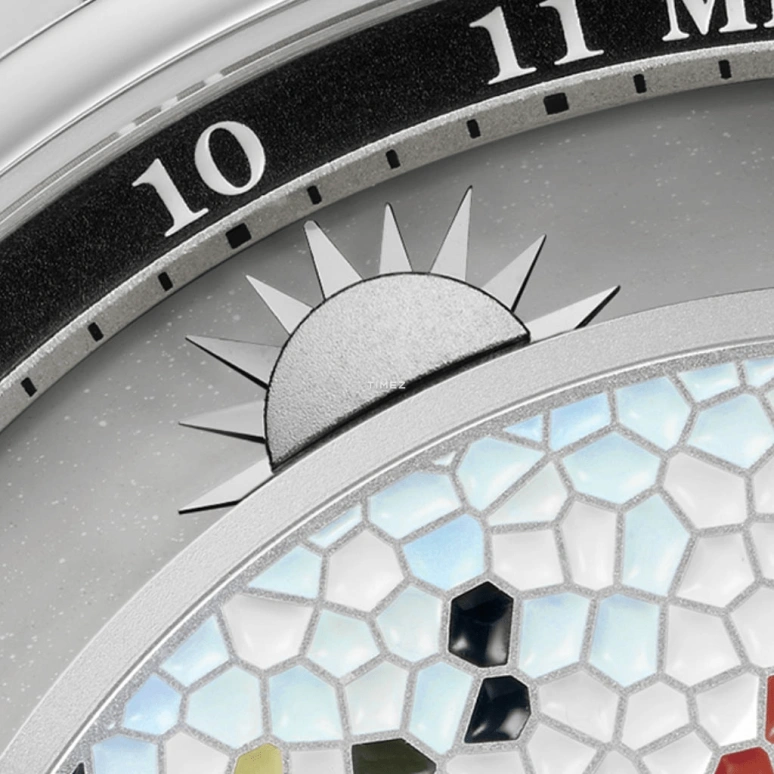 Krayon,Anywhere 39mm,39mm,Platinum,Multi-Color,Handwound,Month,Day,Sun position/rising Time,Day / Night Indication,72hours,In-house Caliber,Arborea
