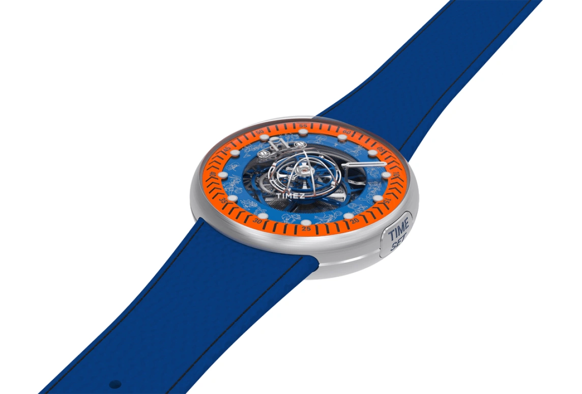 Kross Studio,Collector Set 45mm,45mm,Titanium,Blue,Orange,Handwound,Tourbillon,120hours,SJBBT21