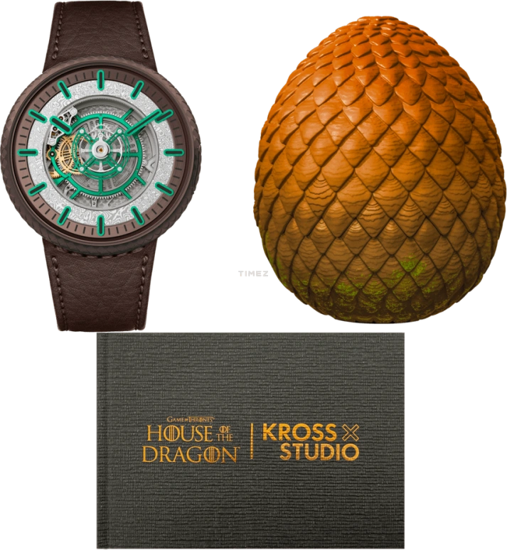 Kross Studio,Game of Thrones 45mm,45mm,Titanium,Brown,Silver,Handwound,Tourbillon,120hours,GTDGT,GTDGT-VMT24