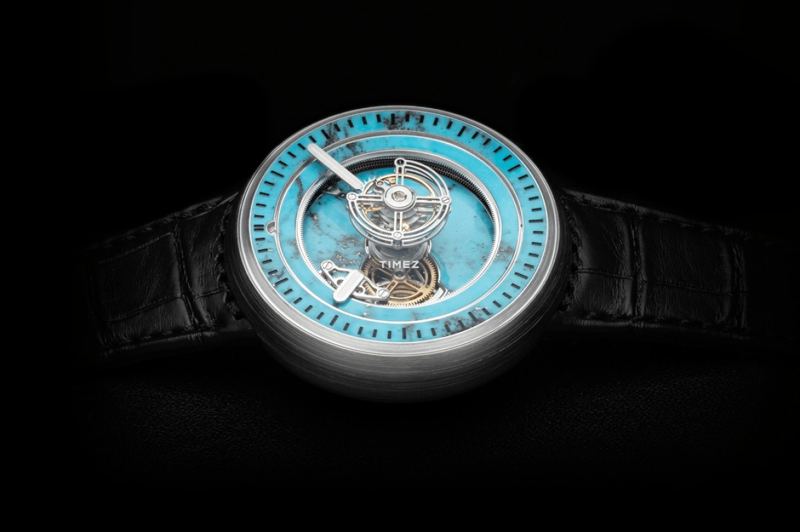 Kross Studio,KS 05 45mm,45mm,Titanium,Blue,Handwound,Tourbillon,120hours,KS05,KS05-TI-TUSP