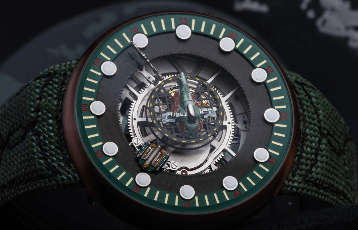Kross Studio,Legacy Milestone 45mm,45mm,Titanium,Dual,Green,Grey,Handwound,Tourbillon,120hours,SWBFT22