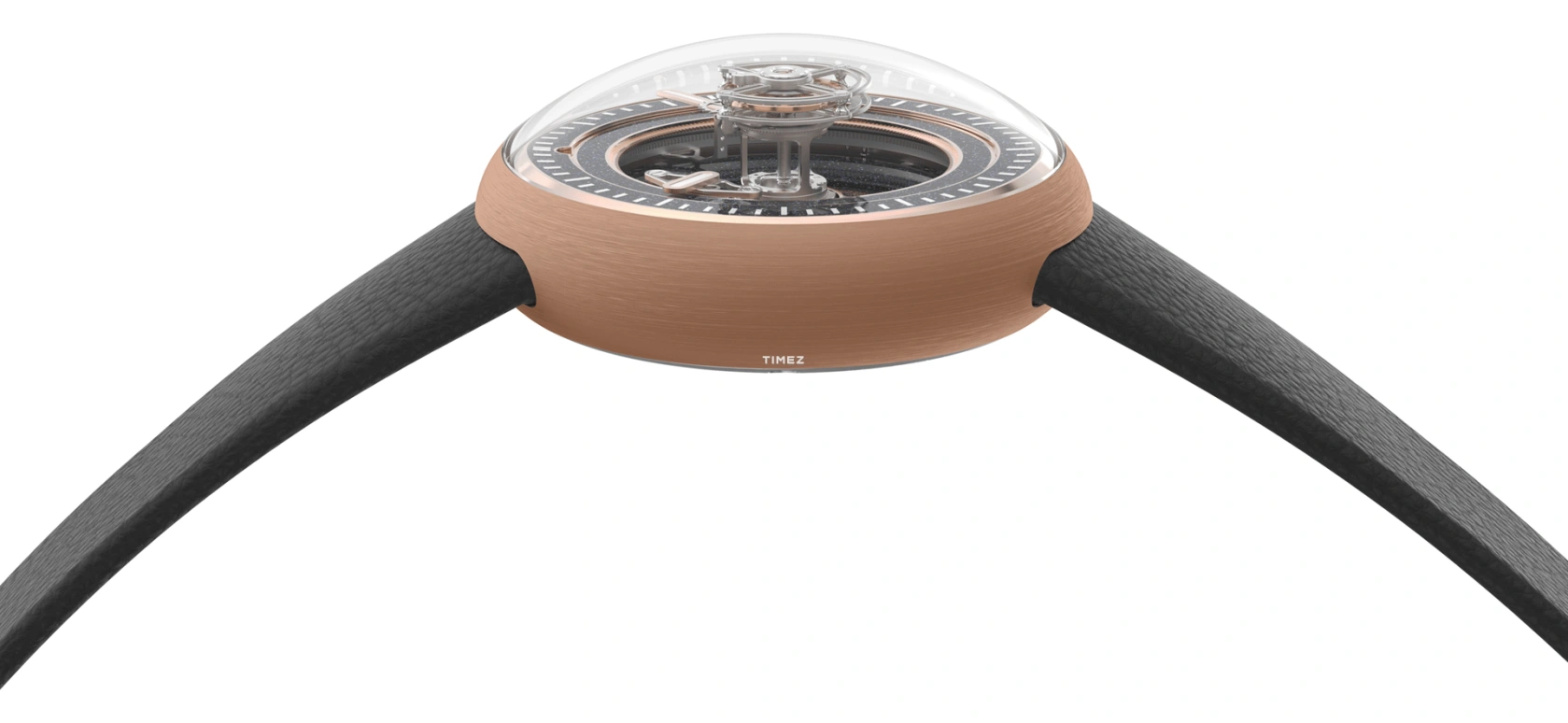 Kross Studio,KS 05 45mm,45mm,Pink Gold,Black,Handwound,Tourbillon,120hours,KS05,KS05-5N-AVBK