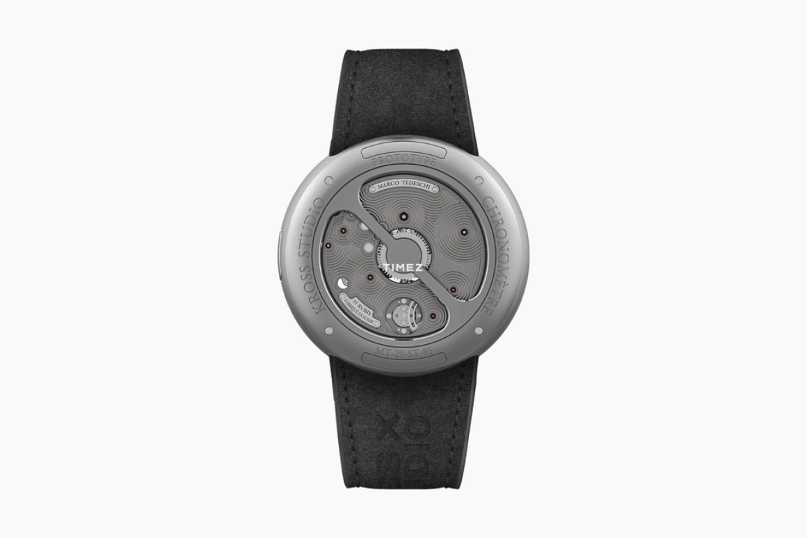 Kross Studio,Marco Tedeschi 44mm,44mm,Titanium,Titanium Gray,Handwound,Tourbillon,168hours,MT1,MT1-TI