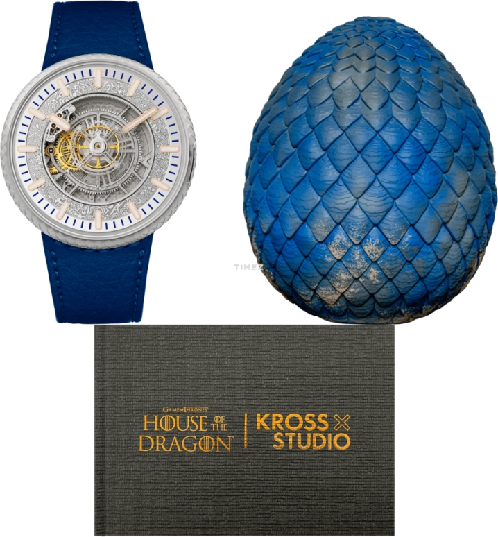 Kross Studio,Game of Thrones 45mm,45mm,Titanium,Silver,Handwound,Tourbillon,120hours,GTDGT,GTDGT-ARX24