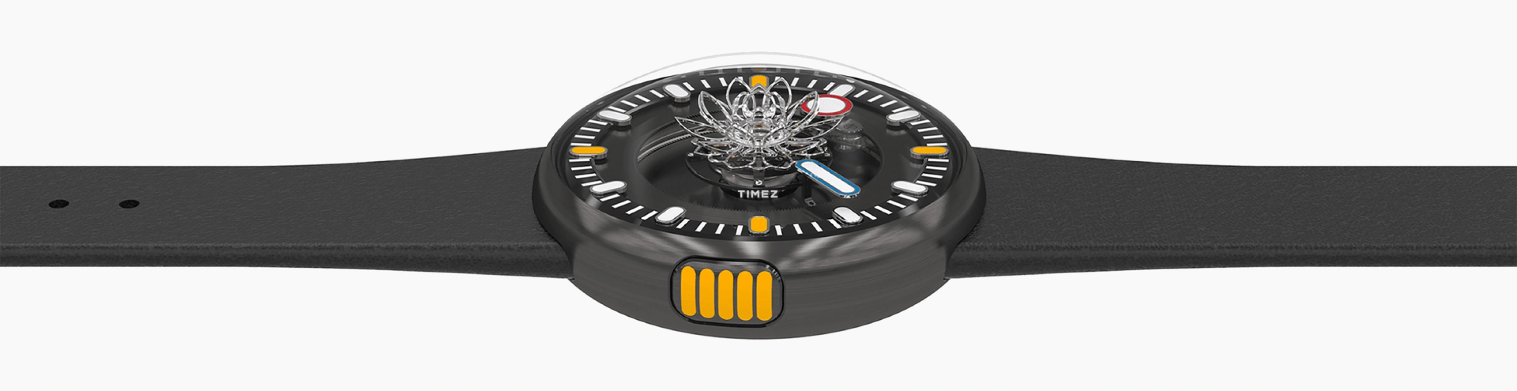 Kross Studio,Collector Set 45mm,45mm,Titanium,Black,Handwound,Tourbillon,120hours,KXWLT21