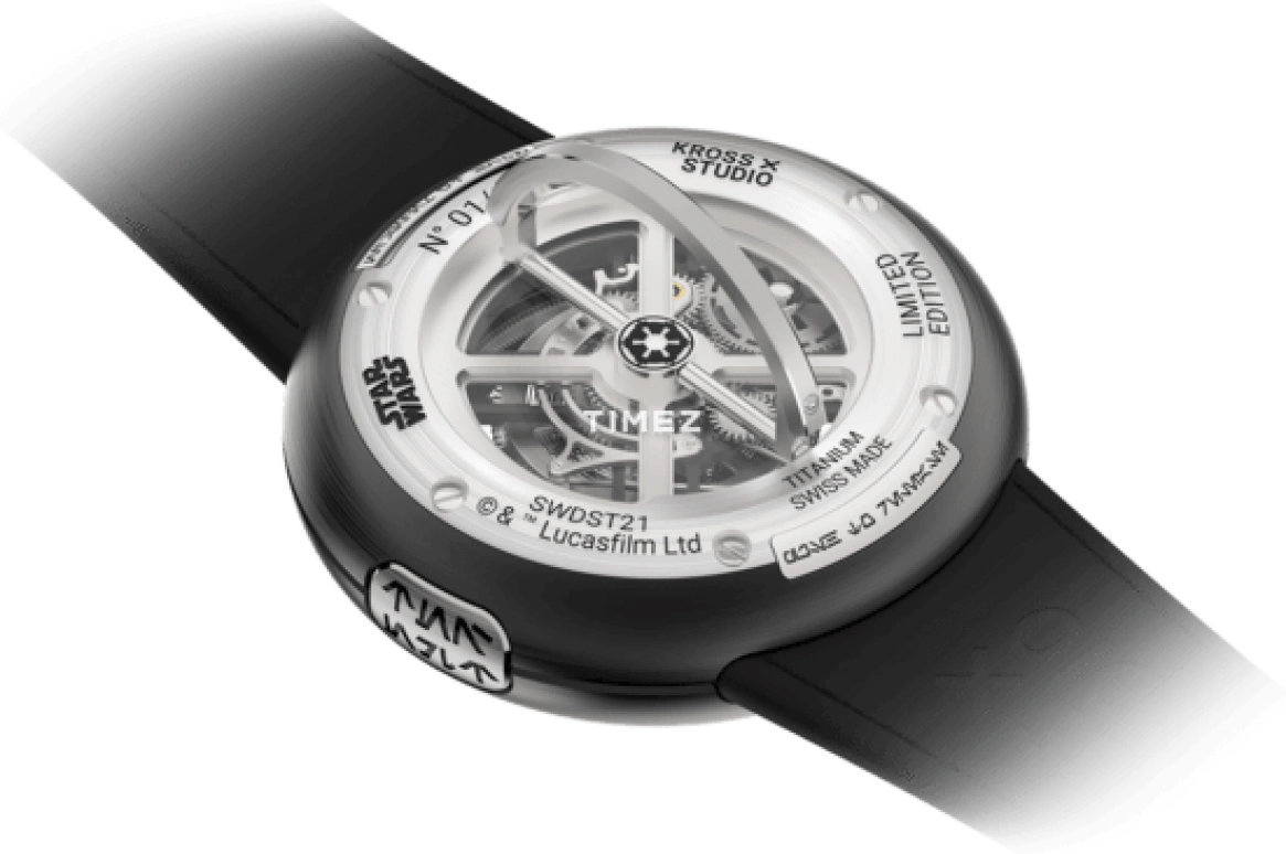 Kross Studio,Legacy Milestone 45mm,45mm,Titanium,Black,Handwound,Tourbillon,120hours,SWDST21
