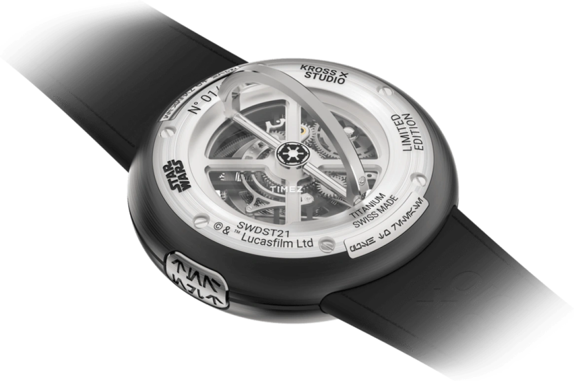 Kross Studio,Legacy Milestone 45mm,45mm,Titanium,Black,Handwound,Tourbillon,120hours,SWDST21