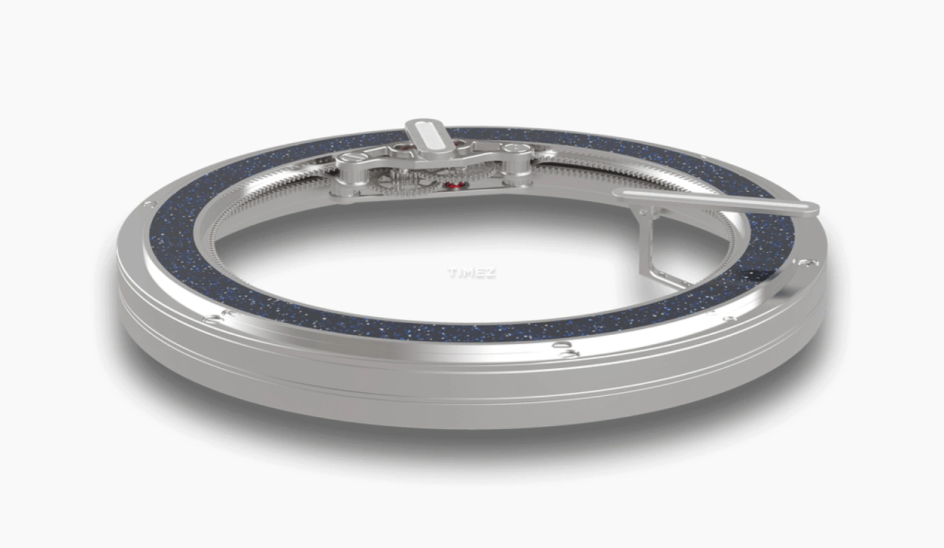 Kross Studio,KS 05 45mm,45mm,Titanium,Blue,Handwound,Tourbillon,120hours,KS05,KS05-TI-AVBL