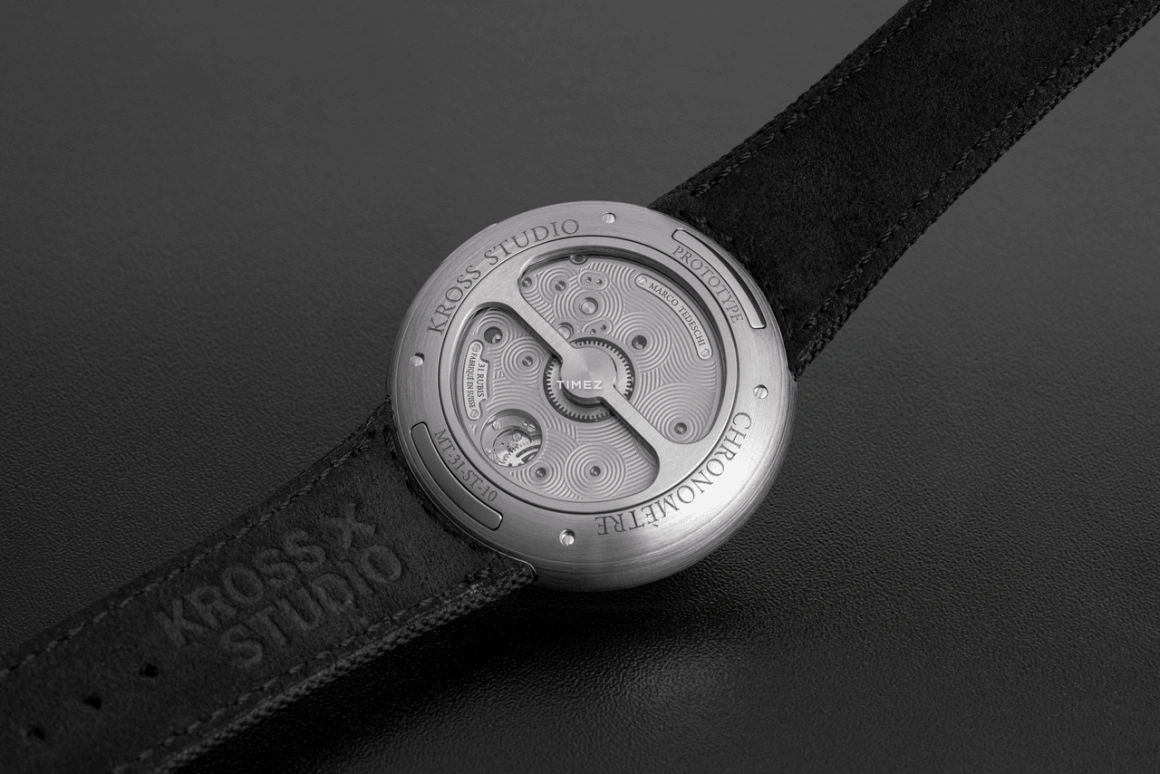 Kross Studio,Marco Tedeschi 44mm,44mm,Titanium,Titanium Gray,Handwound,Tourbillon,168hours,MT1,MT1-TI