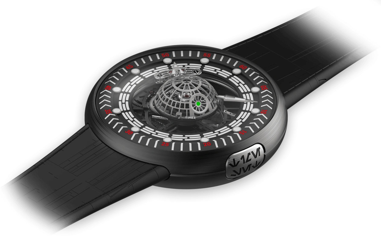 Kross Studio,Legacy Milestone 45mm,45mm,Titanium,Black,Handwound,Tourbillon,120hours,SWDST21