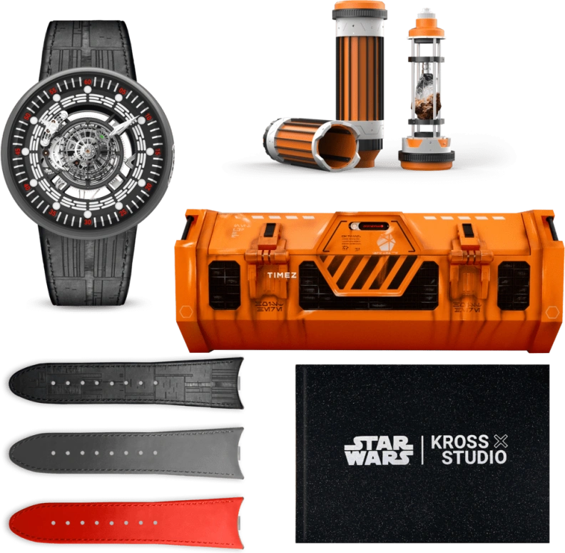 Kross Studio,Legacy Milestone 45mm,45mm,Titanium,Black,Handwound,Tourbillon,120hours,SWDST21