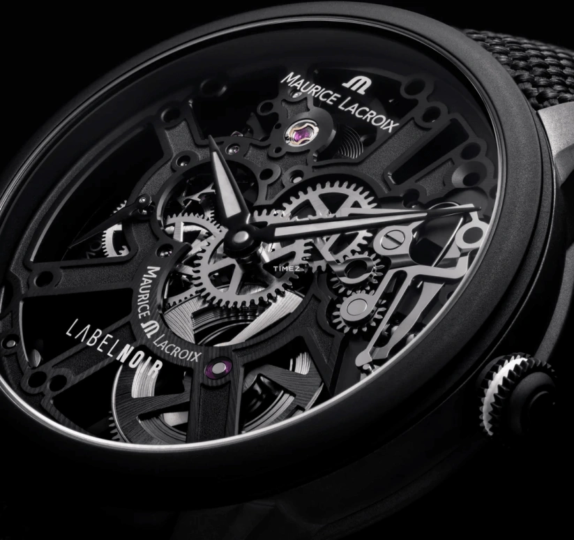 Label Noir,Other 43mm,43mm,Stainless Steel,Black,Grey,Handwound,45hours,In-house Caliber,LN ML02