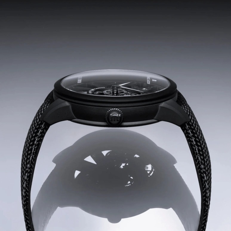 Label Noir,Other 43mm,43mm,Stainless Steel,Black,Grey,Handwound,45hours,In-house Caliber,LN ML02