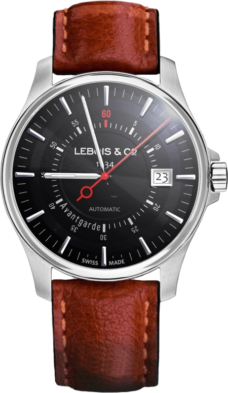 Lebois & Co,Avantgarde 40mm,40mm,Black,Automatic,Chronograph,Date,42hours,112,112.433
