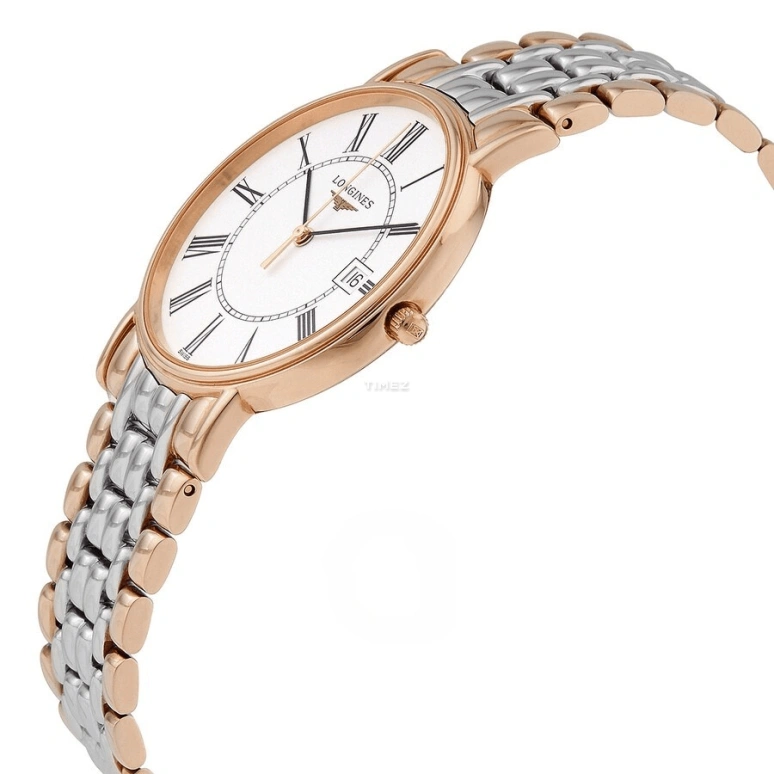 Longines,Presence 38.50mm,38.50mm,Stainless Steel,White,Quartz,Day,26280hours,L4,L4.790.1.11.7