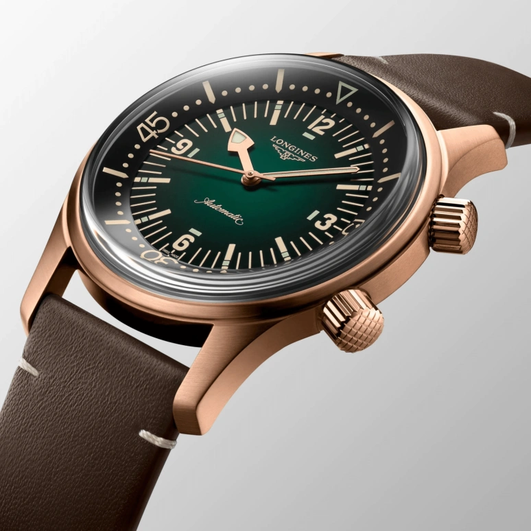 Longines,Heritage Classic 42mm,42mm,Titanium,Bronze,Black,Automatic,Date,65hours,L3,L3.774.1.50.2