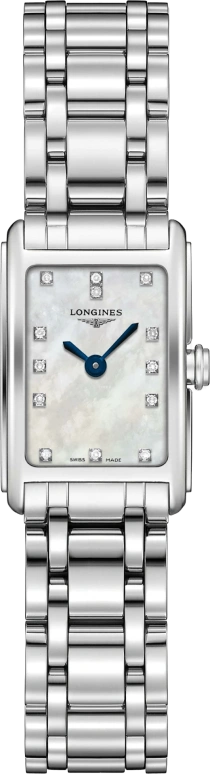 Longines,DolceVita 17.40mm,17.40mm,Stainless Steel,White,Quartz,Date,In-house Caliber,L5,L5.258.4.87.6