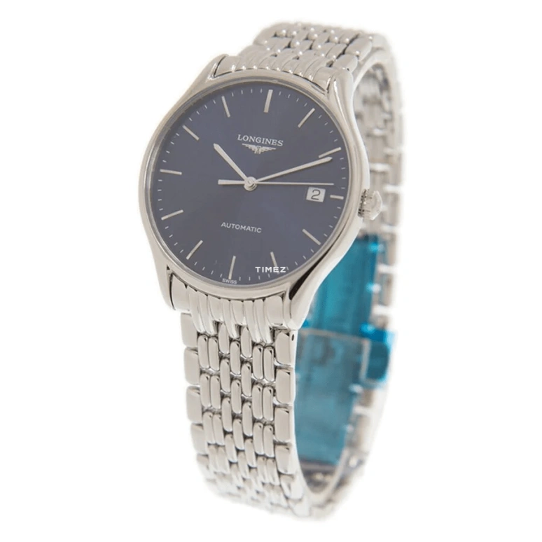 Longines,Lyre 35mm,35mm,Stainless Steel,Blue,Automatic,Day,65hours,L4,L4.860.4.92.6