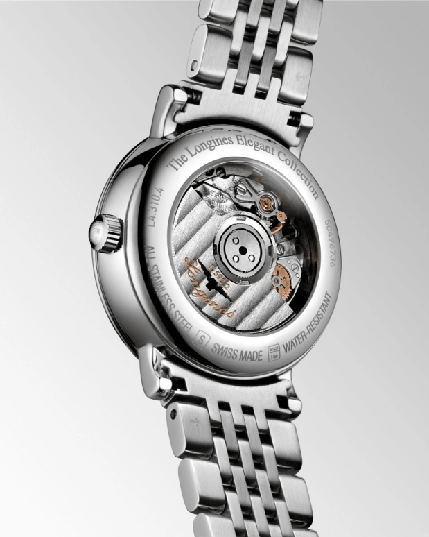Longines,Elegant 29mm,29mm,Stainless Steel,White,Automatic,Date,40hours,L4,L4.310.4.12.6