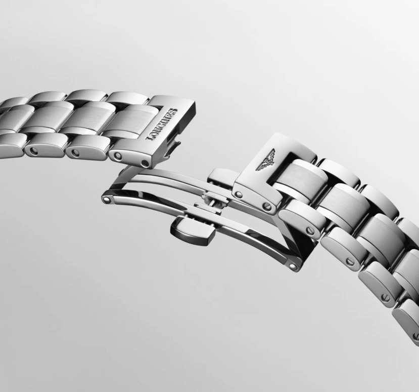 Longines,Master 34mm,34mm,Stainless Steel,Blue,Automatic,Day,64hours,L2,L2.357.4.97.6