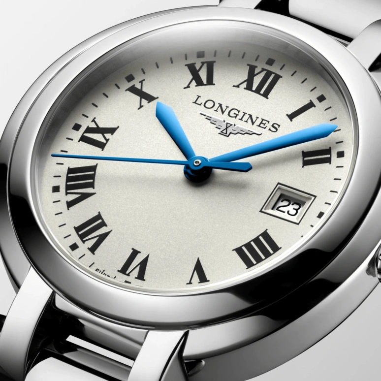 Longines,PrimaLuna 36mm,36mm,Stainless Steel,Silver,Quartz,Day,26280hours,L8,L8.122.4.71.6