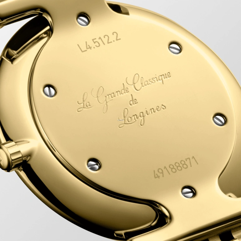 Longines,La Grande Classique 29mm,29mm,Stainless Steel,Gold,Quartz,In-house Caliber,Sapphire,Crystal Glass,L4,L4.512.2.37.8