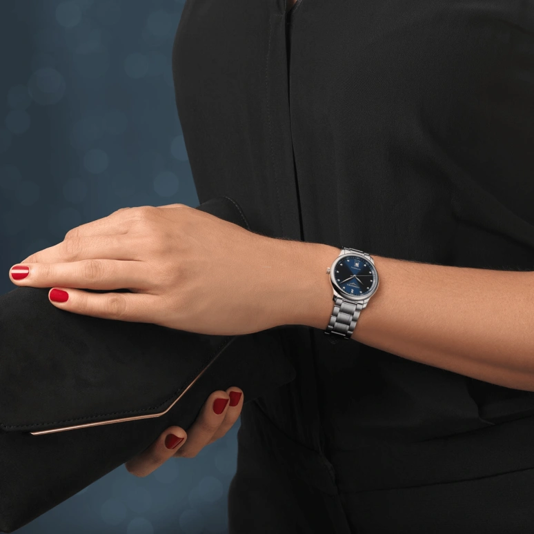 Longines,Master 38.50mm,38.50mm,Stainless Steel,Blue,Automatic,Day,65hours,L2,L2.628.4.97.6